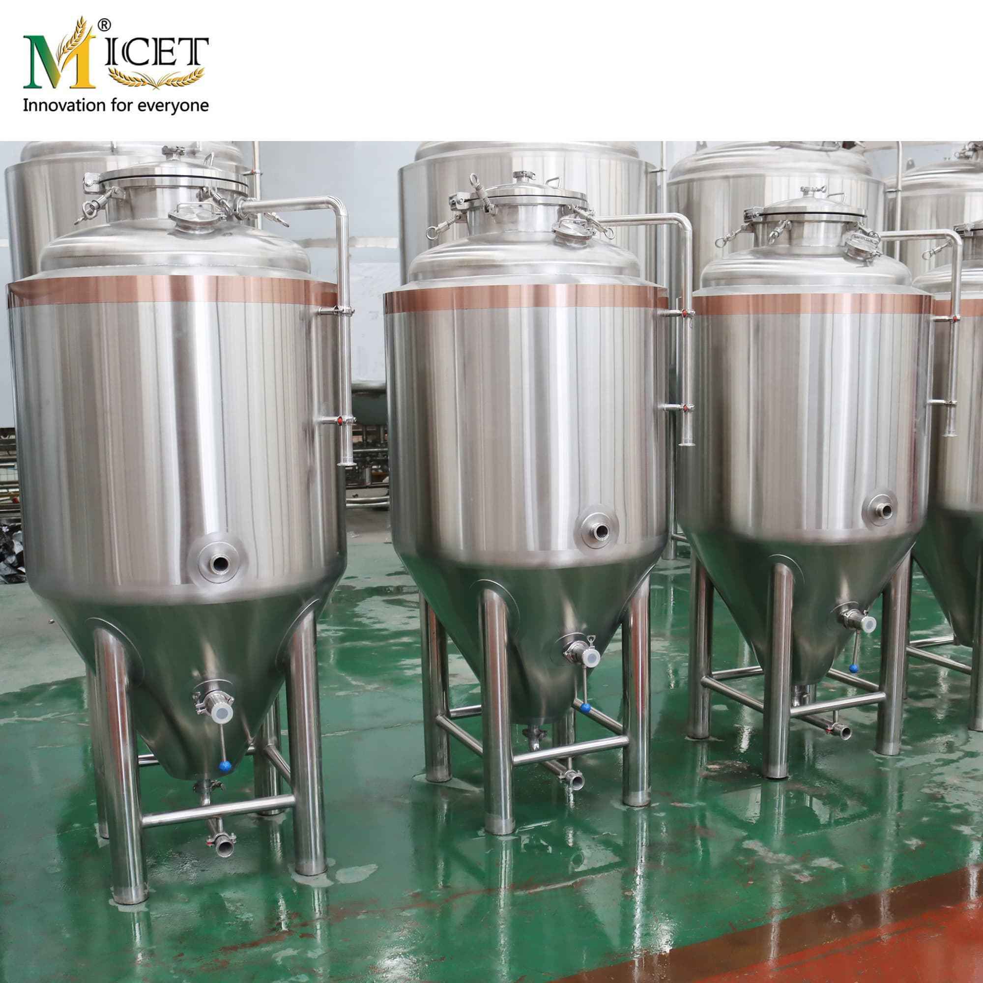 100L Stainless Steel Jacketed Cylindro Conical Fermenter Price