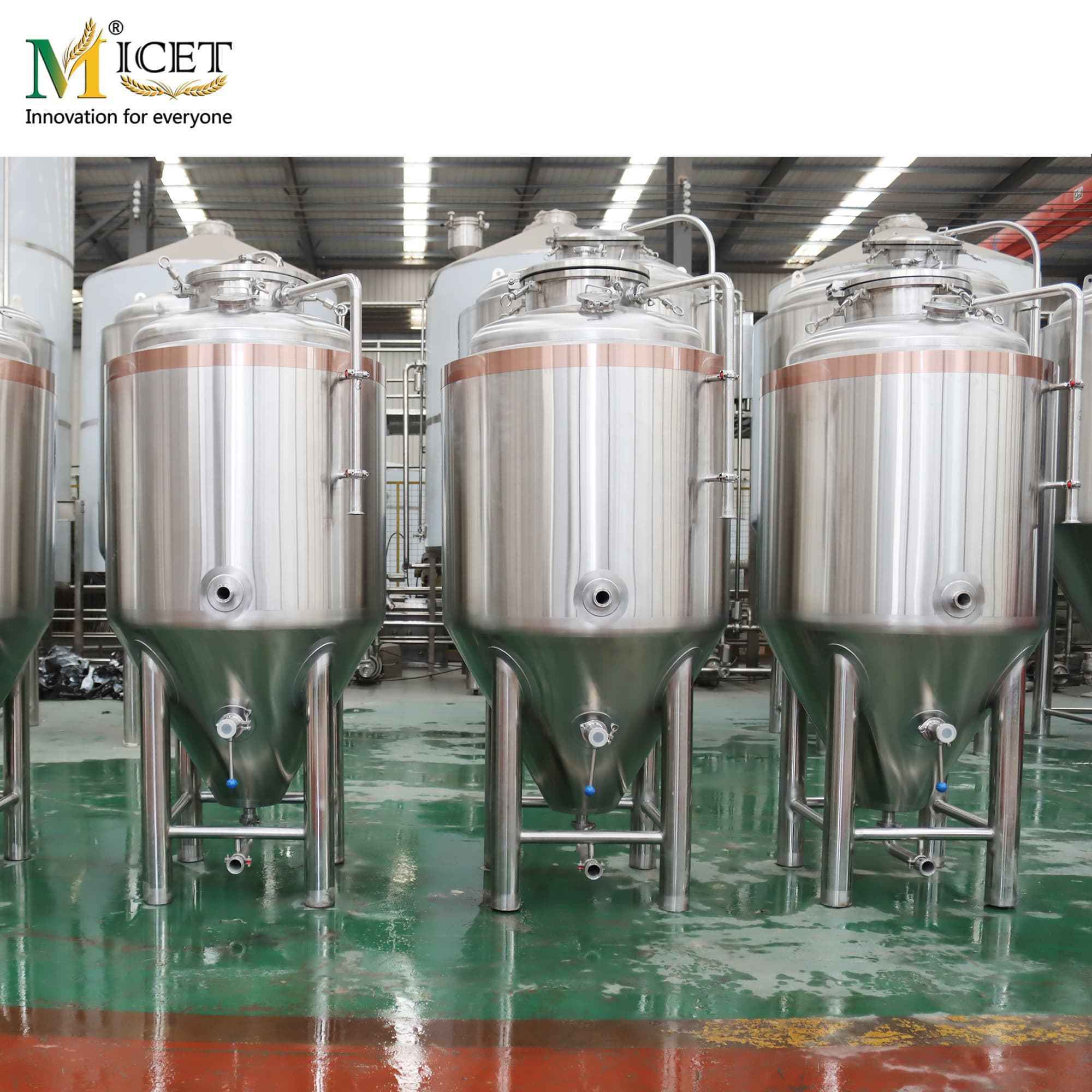 100L Stainless Steel Jacketed Cylindro Conical Fermenter Price