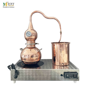 5L Copper Column Alcohol Distiller Distillation Equipment For Sale