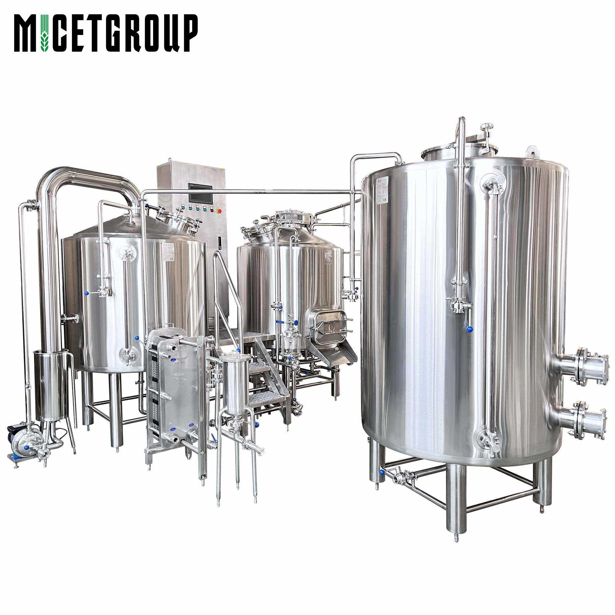 High quality professional brewery manufacturer 500 Litre brewing system electric/steam heated brewhouse beer brewing equipment