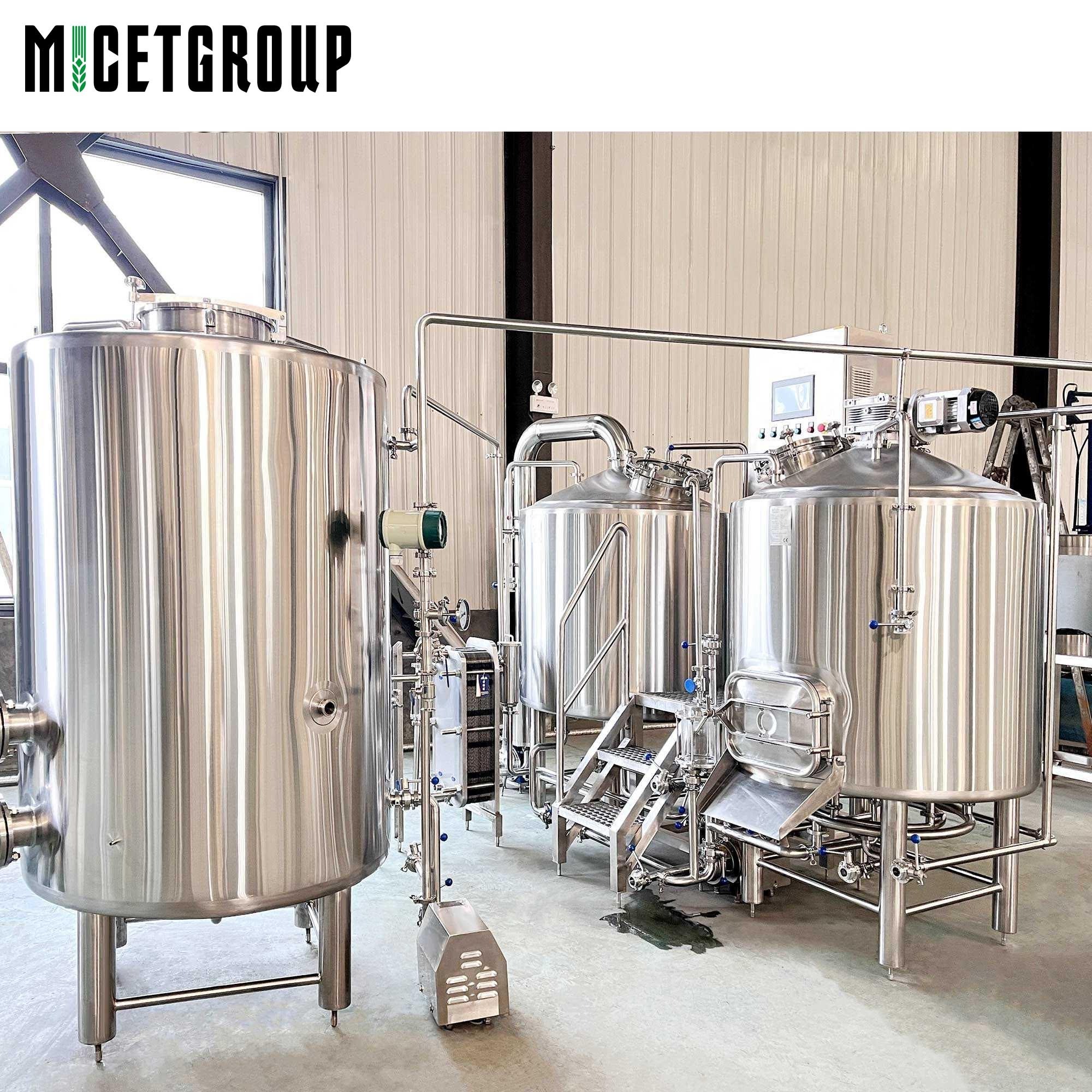 High quality professional brewery manufacturer 500 Litre brewing system electric/steam heated brewhouse beer brewing equipment