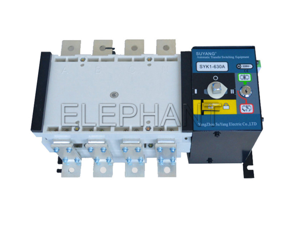 630A 4Pole Dual Power Automatic Transfer Switch .ATS