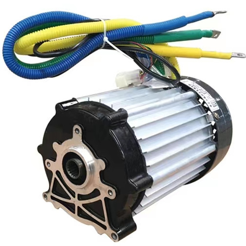 Brushless DC 48V/60V/72V 3kw/4KW/5kw/6KW BLDC Motor for Electric Vehicle Car Golf Cart Scooters Buggy Tricycles