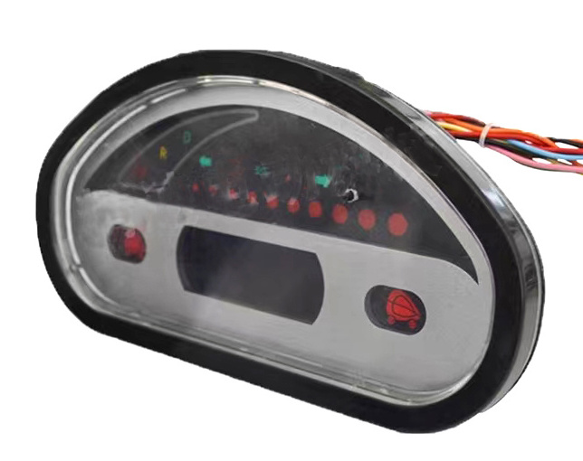 Electric Vehicle Auto Car Golf Cart Scooter Multifunction Combine Dashboard Speedometer for AC or BLDC Motor