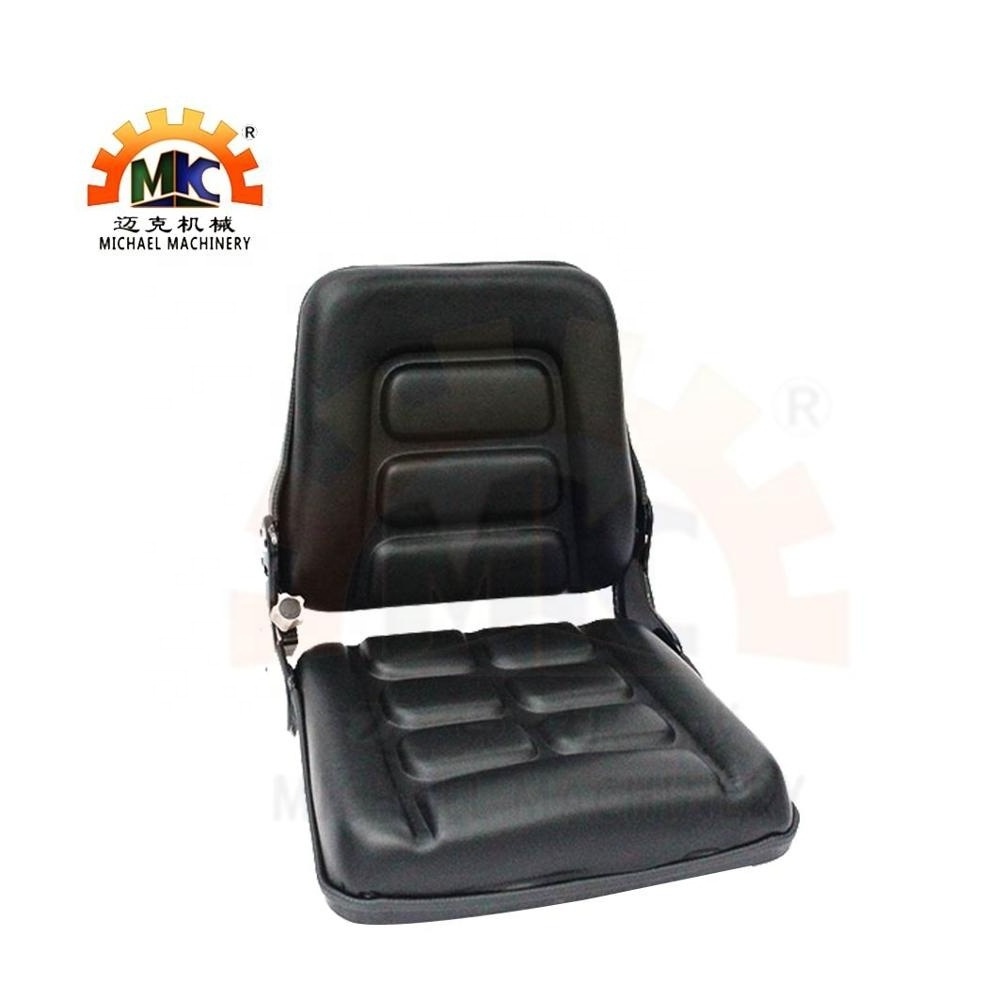 Engineering Vehicles Machinery Kubota Agricultural Garden Tractor Forklift Driver Seat with Safety Belts & Arm Rest