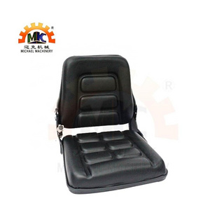 Engineering Vehicles Machinery Kubota Agricultural Garden Tractor Forklift Driver Seat with Safety Belts & Arm Rest