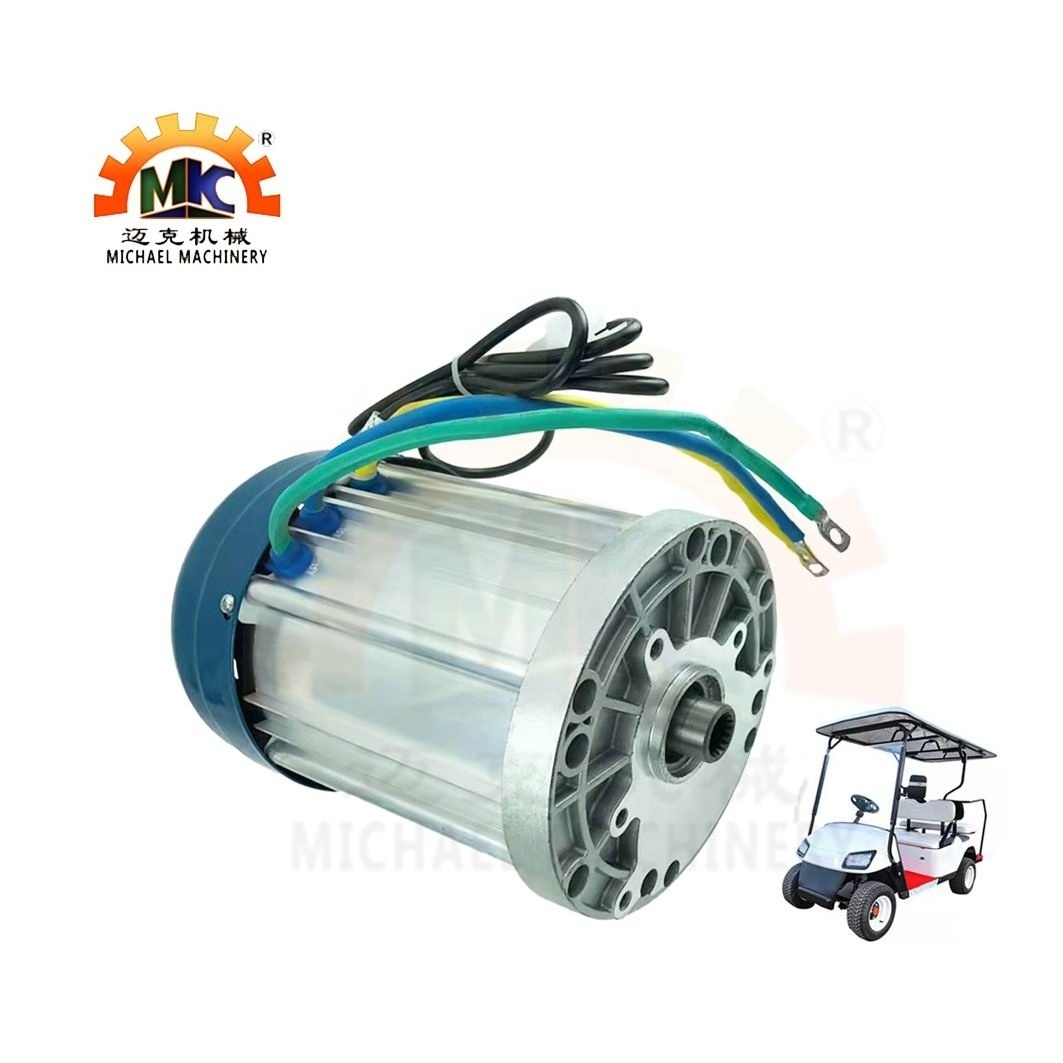 Brushless DC 48V/60V/72V 3kw/4KW/5kw/6KW BLDC Motor for Electric Vehicle Car Golf Cart Scooters Buggy Tricycles