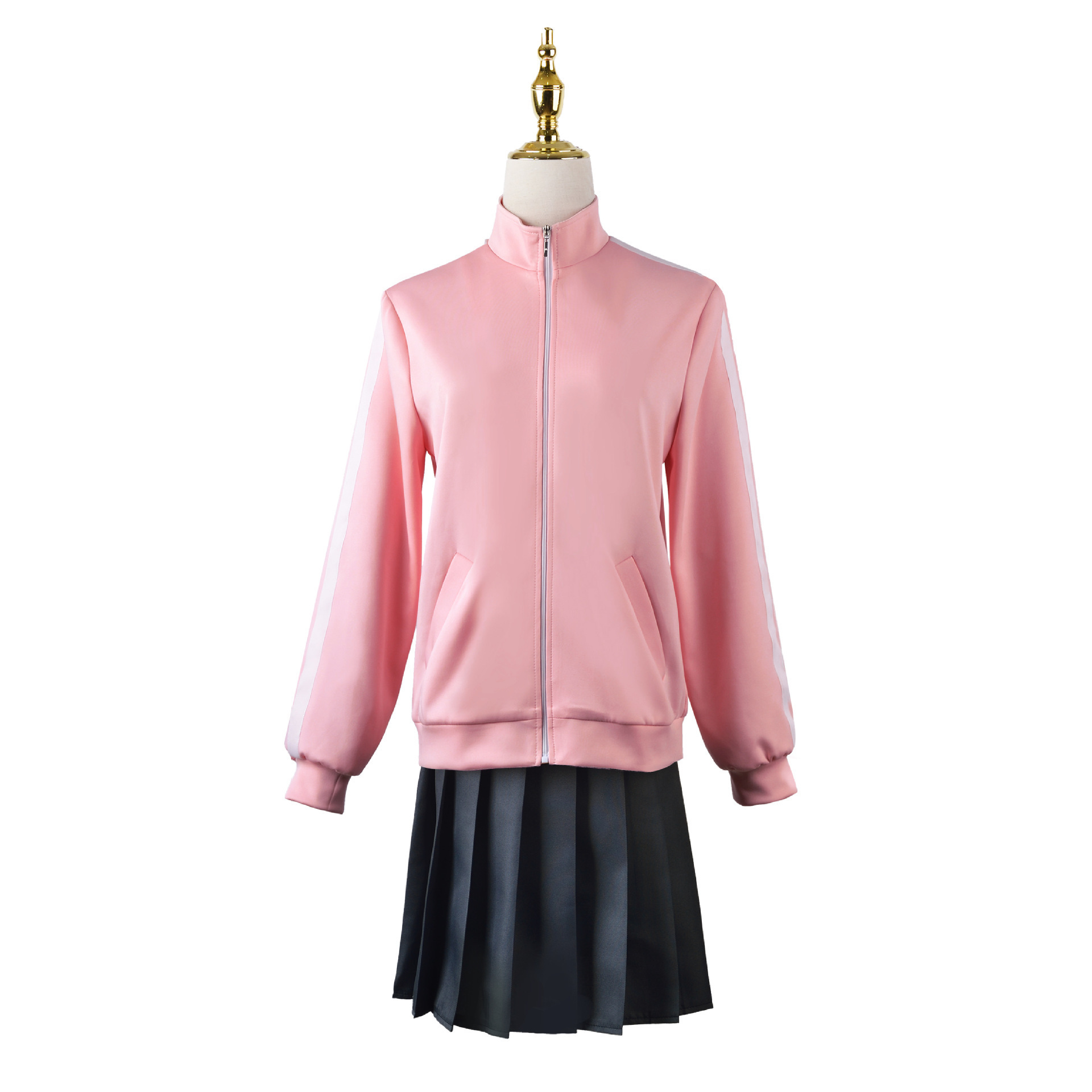 Cos Anime Bocchi The Rock Hitori Cosplay Costume Anime Cos Bocchi The Rock Cosplay Hitori Gotoh Bocchi Costume and Cosplay