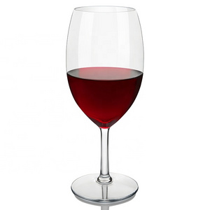 Michley 555ML Long Stem Goblet Clear Tritan Red Wine Glasses Dishwasher BPA-free Plastic Goblet