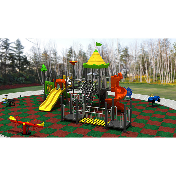 outdoor park playground toy with swing Buy Large Playground Slide kids plastic slide