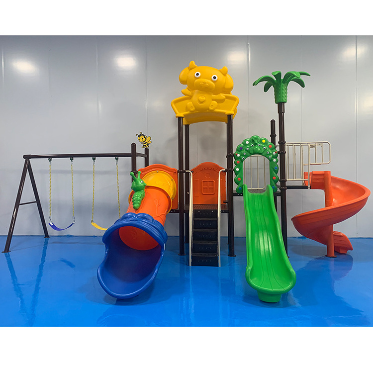 swing for outdoor games  kids play equipment slide