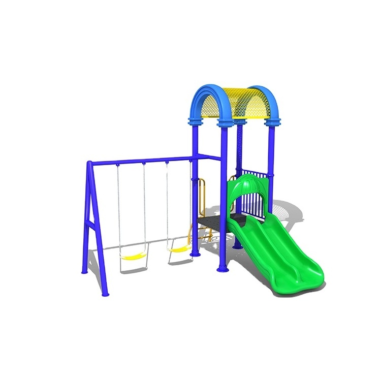 Kid Outdoor Slide And Swing Toddler Playground Equipment Outdoor Playground for kids 3-12years old