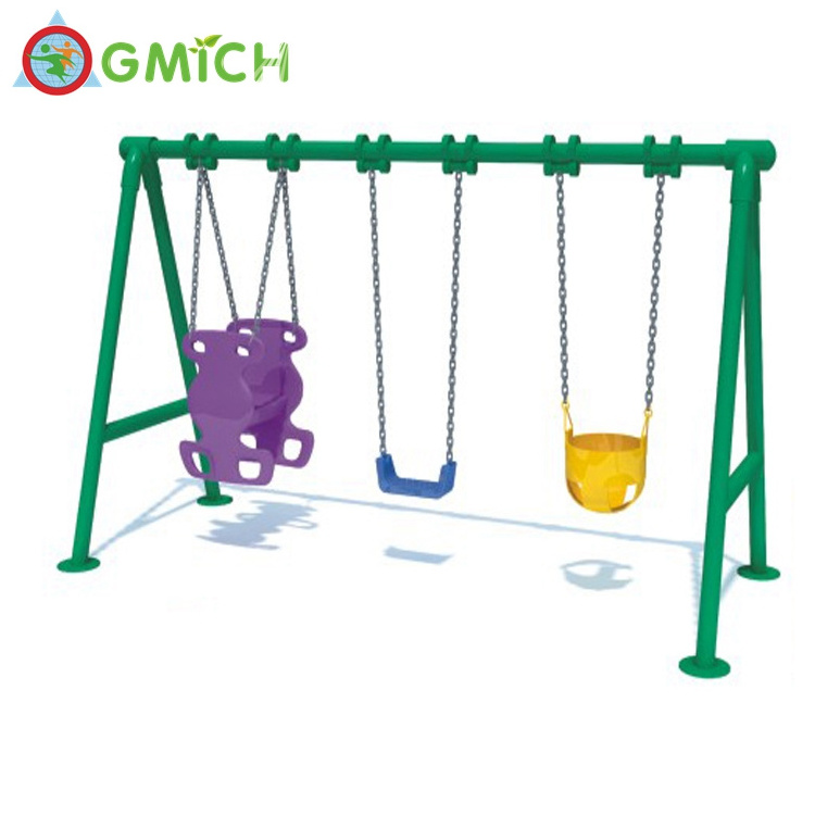 plastic swing and slide set garden swing seat amusement ride swing chair