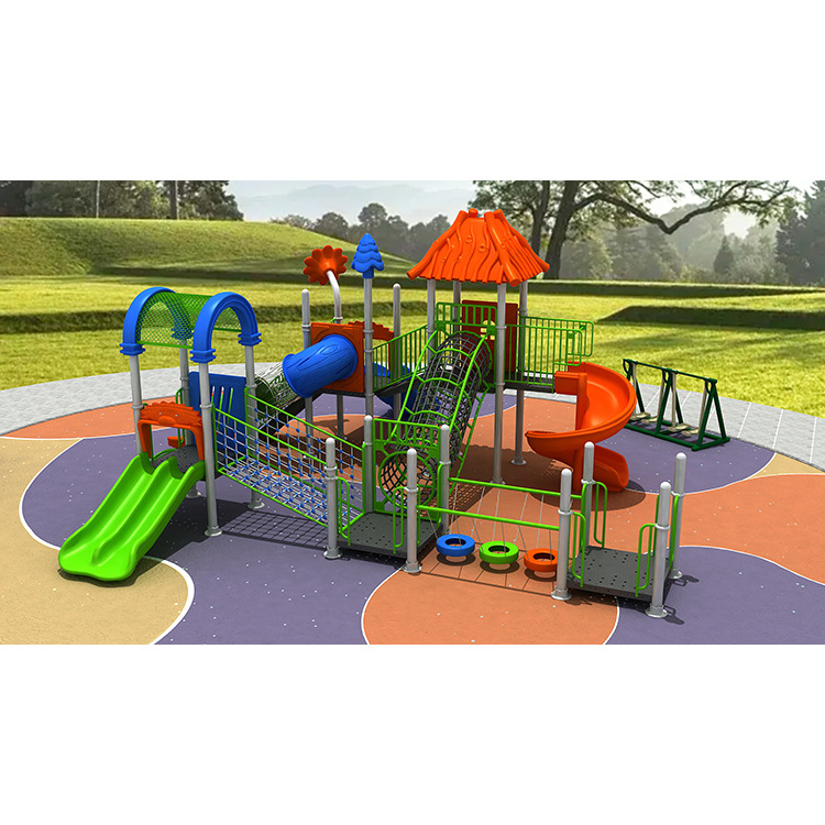 outdoor park playground toy with swing Buy Large Playground Slide kids plastic slide