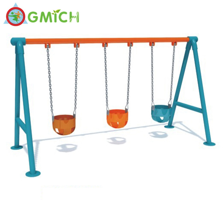 plastic swing and slide set garden swing seat amusement ride swing chair