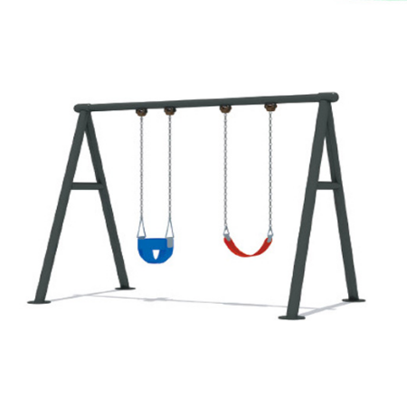 plastic swing and slide set garden swing seat amusement ride swing chair