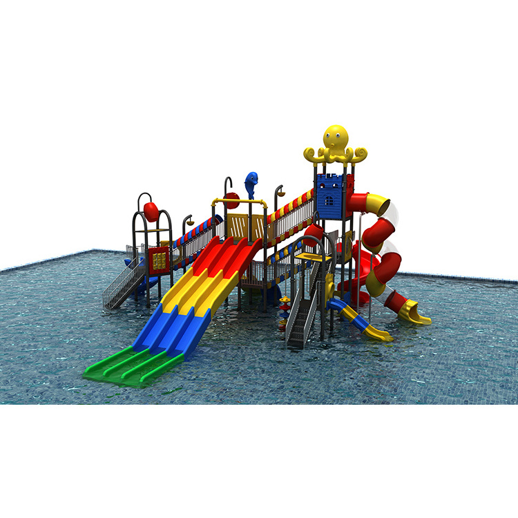 kid water play equipment swimming pool equipment	used water park slides for sale