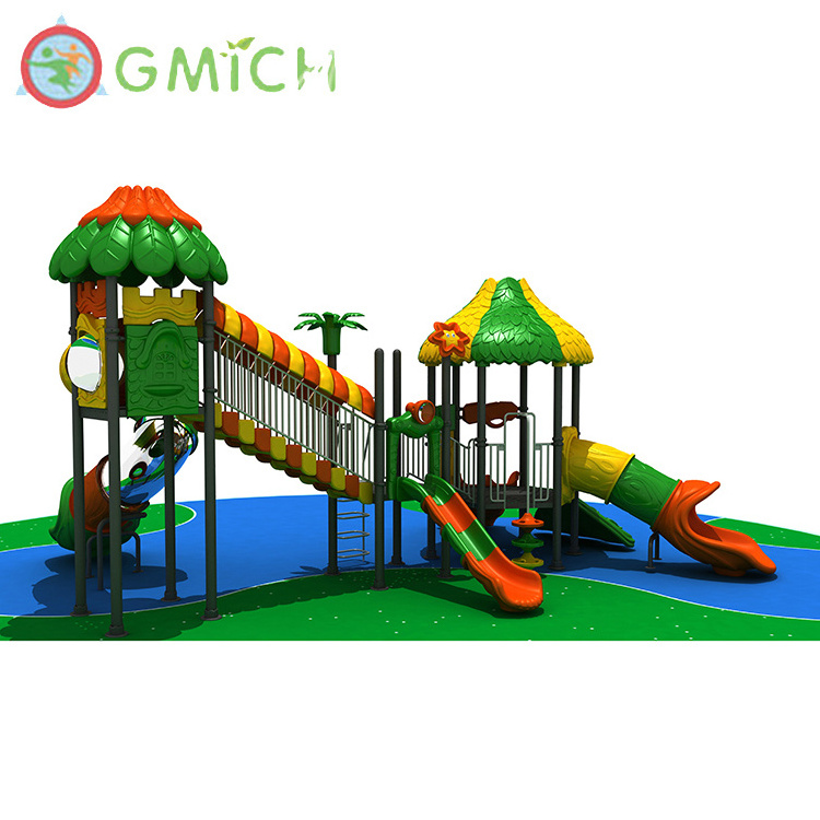 Comercial outdoor playground equipment outdoor kids playground plastic tube slide outdoor JMQ-005272