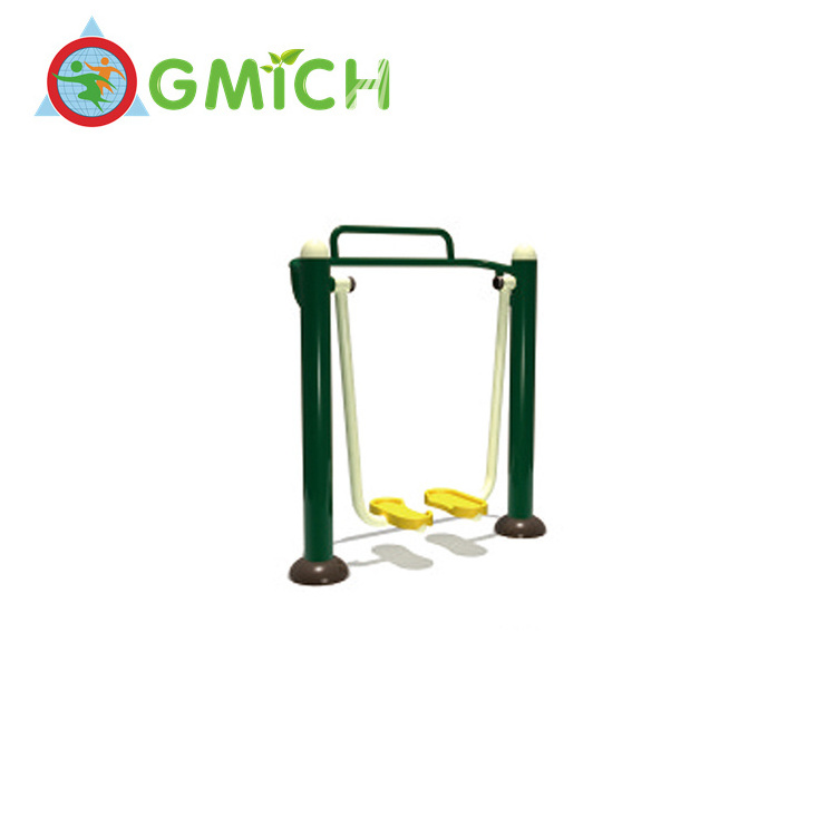 Double chair fitness strong body building outdoor exercise equipment JMQ-1919513