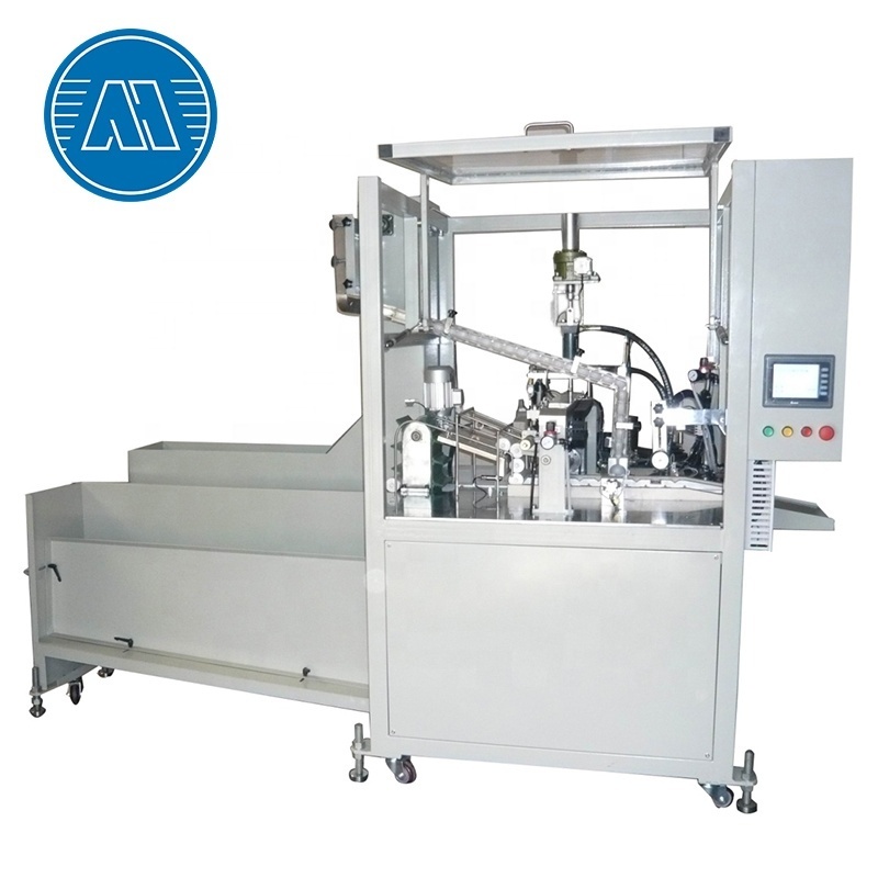 Automatic Super Glue Silica Gel Grease Oil Cartridge Aluminum Tube Silicone Sealant Filling Machine