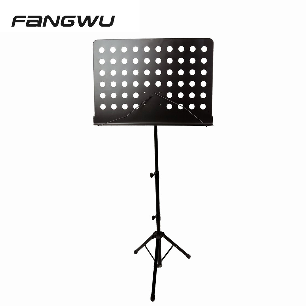 Heavy Duty Foldable Portable Note Orchestra Sheet Stands For Music