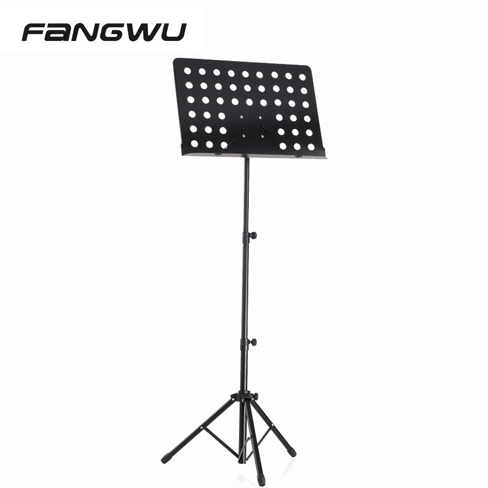 Heavy Duty Foldable Portable Note Orchestra Sheet Stands For Music