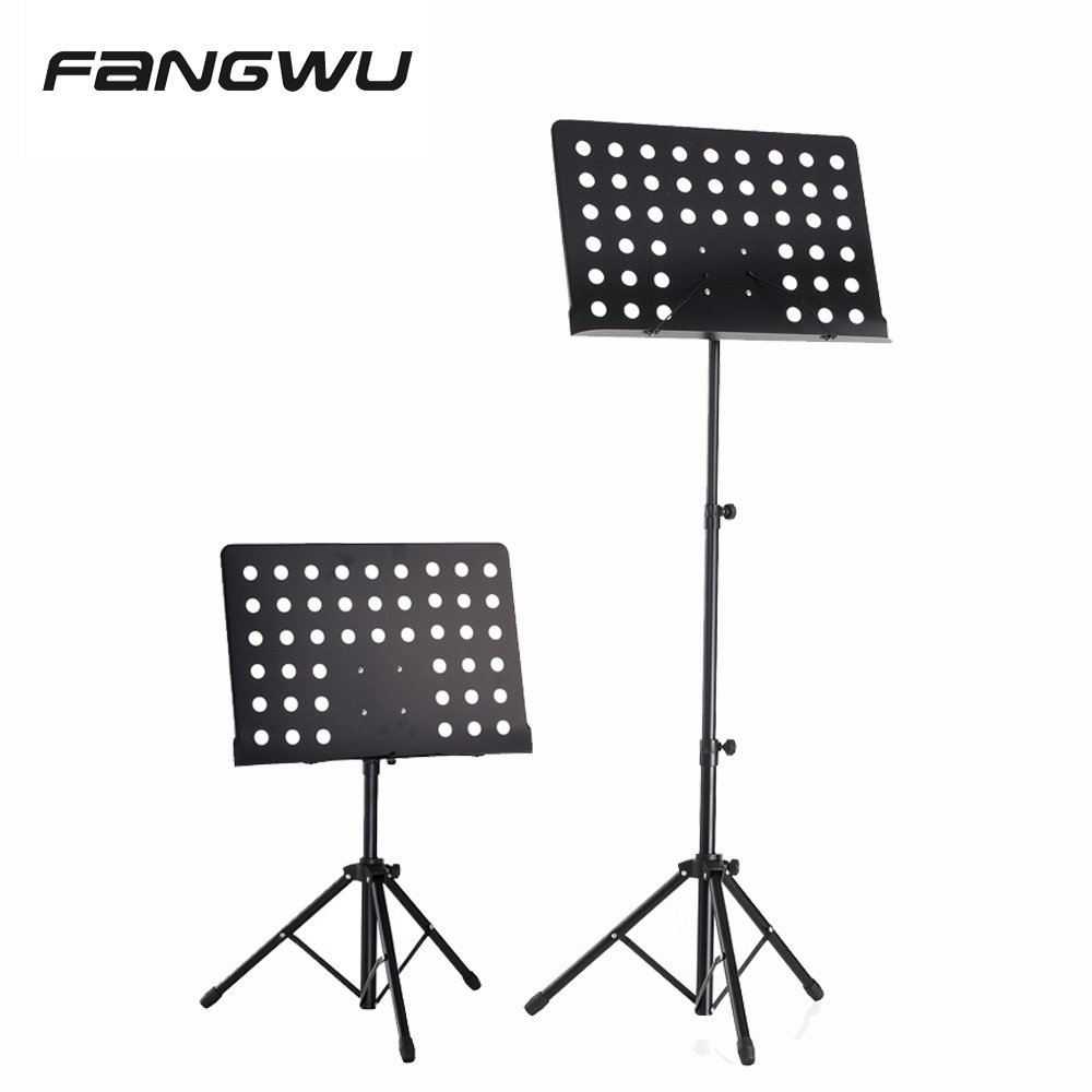 Heavy Duty Foldable Portable Note Orchestra Sheet Stands For Music