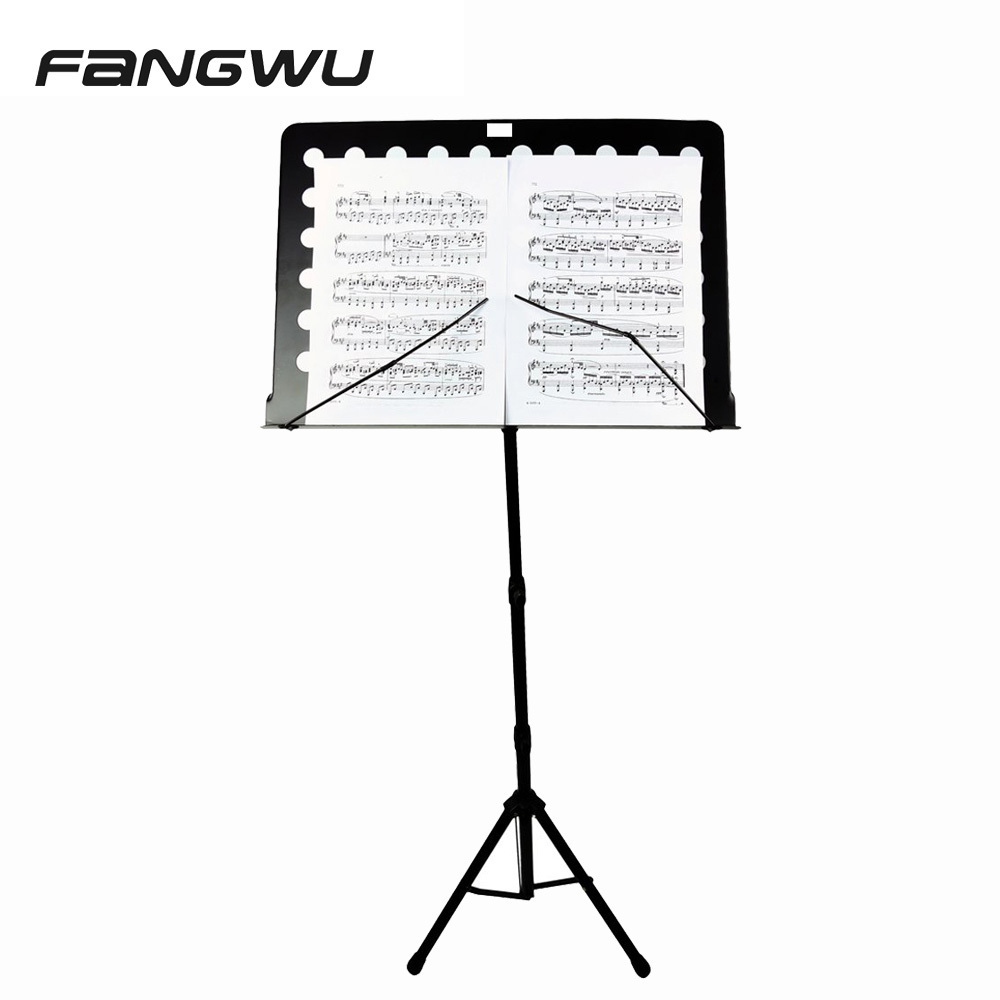 Heavy Duty Foldable Portable Note Orchestra Sheet Stands For Music