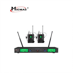 Multifunctional Uhf Professional Wireless Microphone System For Wholesales Professional 4 Channel Uhf Wireless Microphone