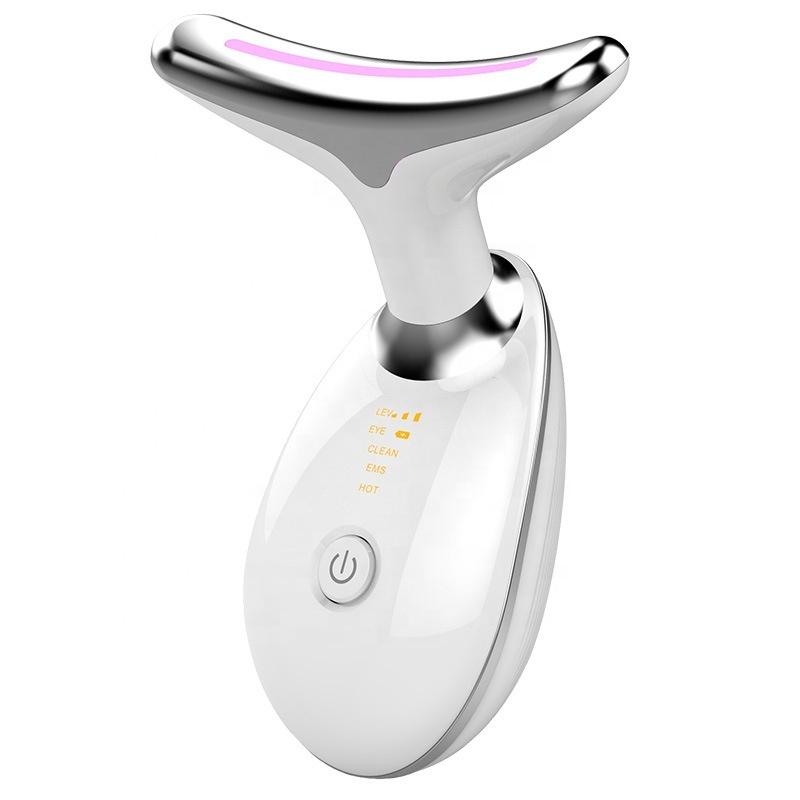 v face lifting massage machine skin tightening microcurrent v shape face lift tool face and neck lift ems device