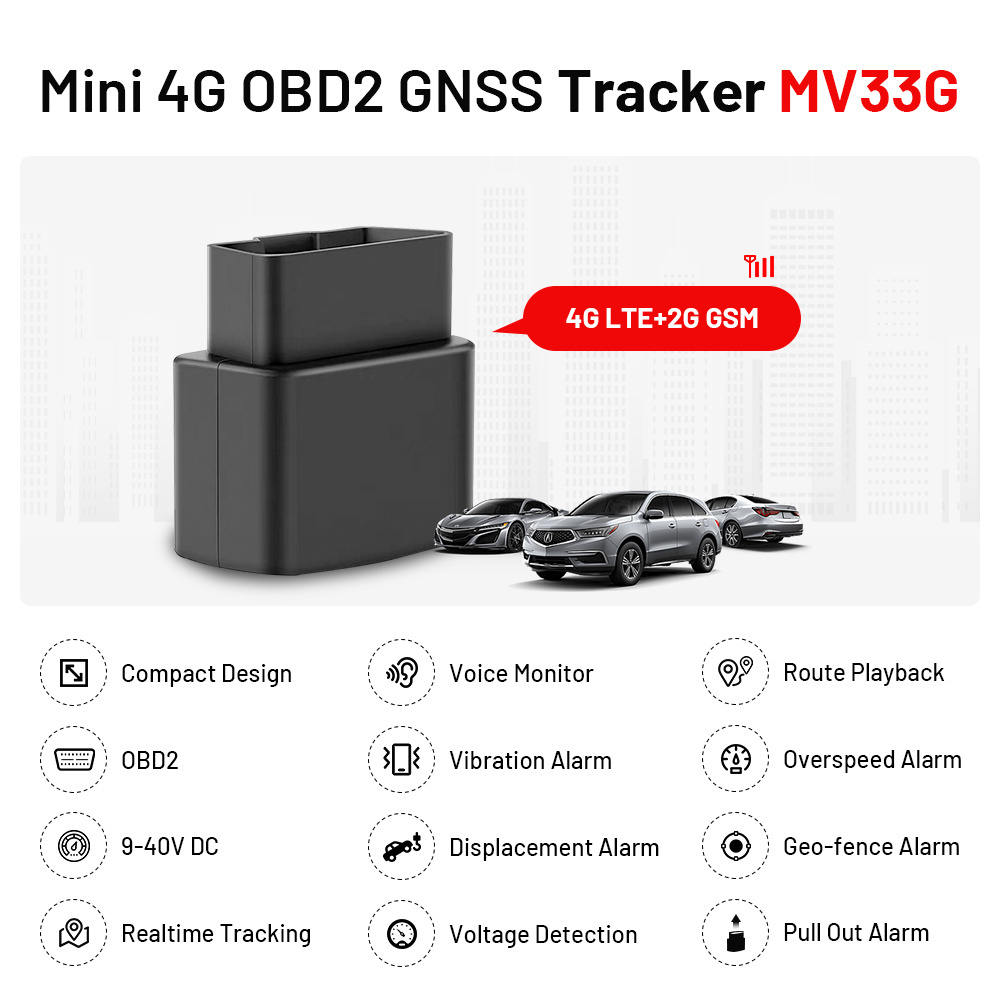 Micodus Car Gps Locator 4G Microphone Voice Monitoring Google Maps Real Time Mini Obd Obdii Car Tracker Gps Tracking Device