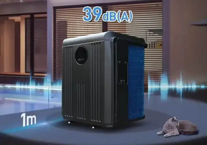 swimming pool heat pump supplier air to water mini spa heater with wifi smart app controller Water Heater Wrmepumpe Pompy Ciepla