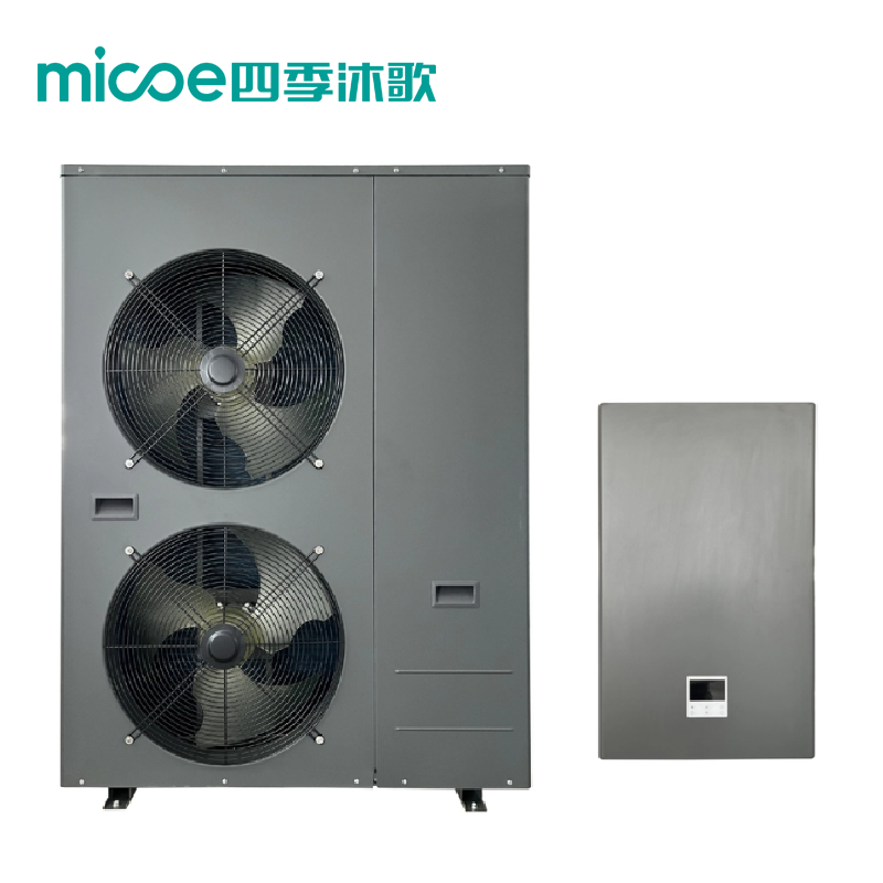 MICOE Factory  OEM Split Air Water Heat Pump R32 12 KW 18KW Heating and Cooling Under Floor House Heating System