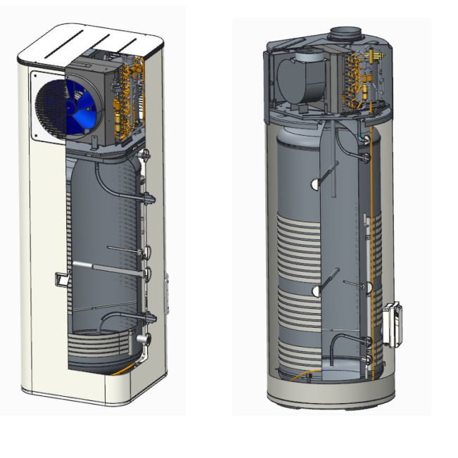 Micoe Air Source Heat Pump Boiler All in One Heat Pump Sanity Hot Water Heater R134a Air Heat Pump Water Heaters