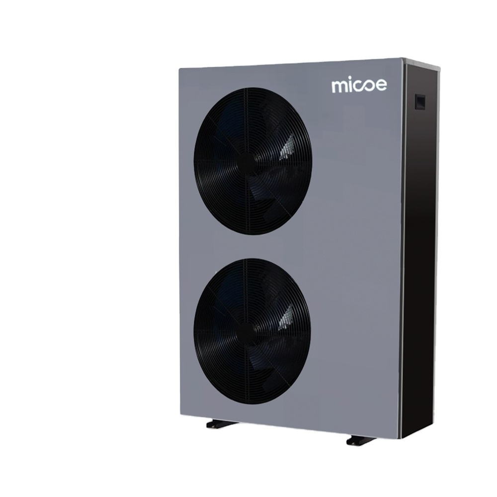 Micoe R290 Monoblock Air Source Heat Pump Water Heater WiFi for Home Household Hotel Outdoor Use US Plug