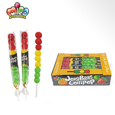 traffic light jelly ball lollipop