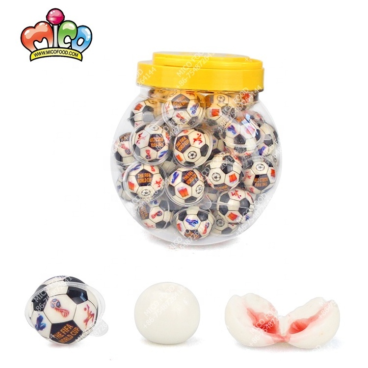 Hot selling Ball Shape Eye ball Round Jelly Gummy Candy with Jam for Halloween Party