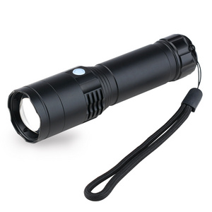 Laser LED Long Range Rechargeable Battery Super Bright Zoomable Focus Portable Hand Held Flashligh