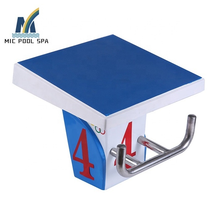 Swimming pool Equipment Block Jumping Platform Diving Board Swimming Pool One /two Pool Starting Block