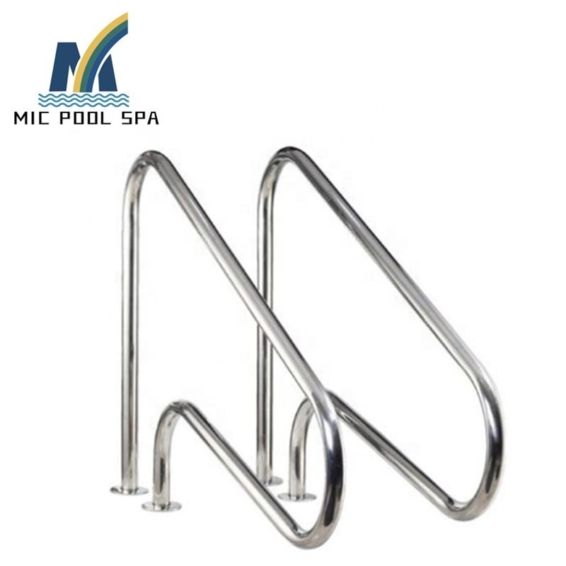 Removable Stainless Steel Swimming Pool Handrail Fittings Accessory