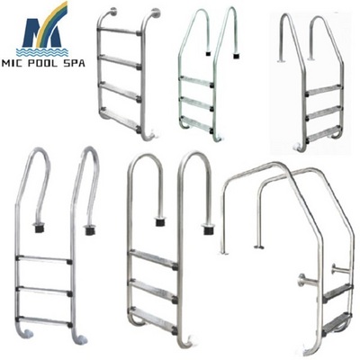 304/316 Stainless Steel 2/ 3/ 4/ 5 steps Swimming Pool Ladder for swimming pool equipment and accessories