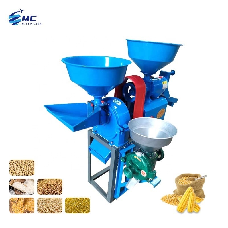 Factory fine floor mill flour grinder Grain crushing grinding and shelling machine with cheap price