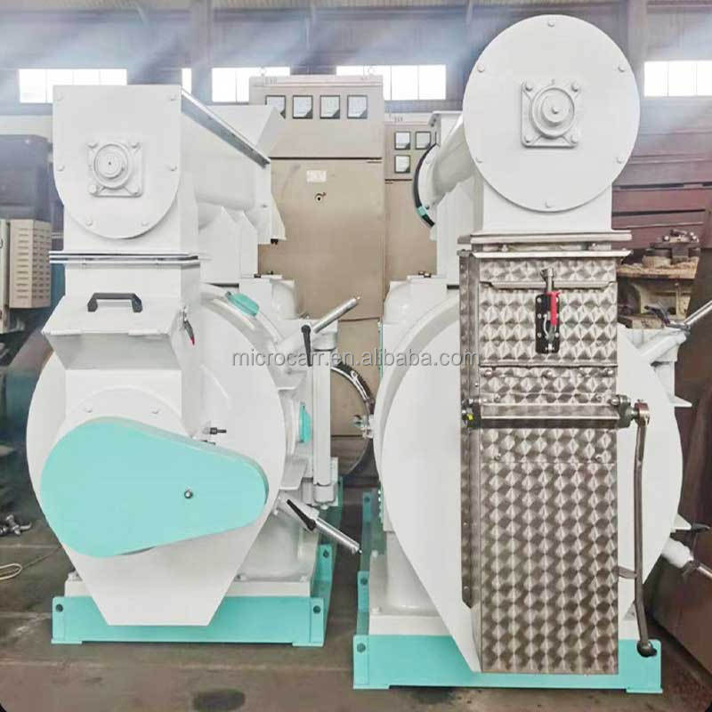 Manual Livestock Animal Food Pelletizer processing Machine 55kw New Rabbit Broiler Cattle Steam Feed Pellet Machine For farm