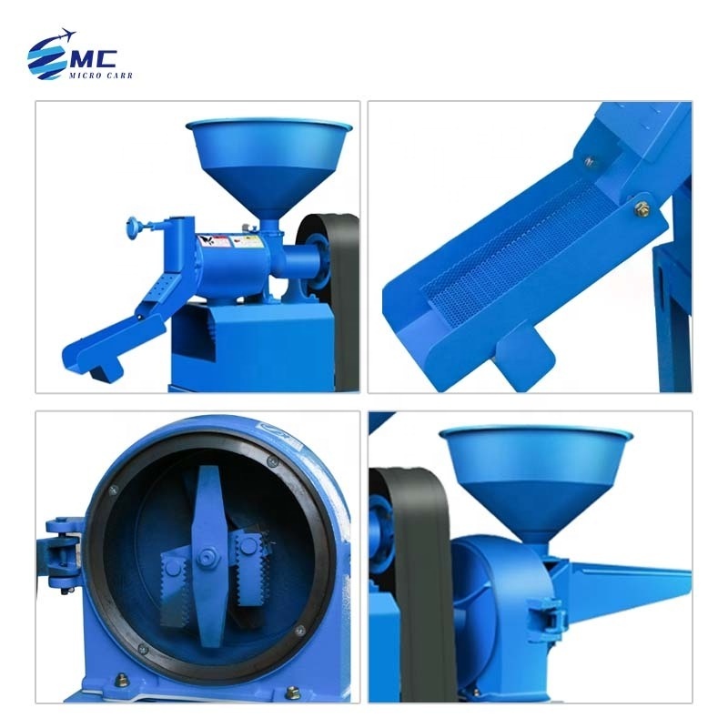 Factory fine floor mill flour grinder Grain crushing grinding and shelling machine with cheap price