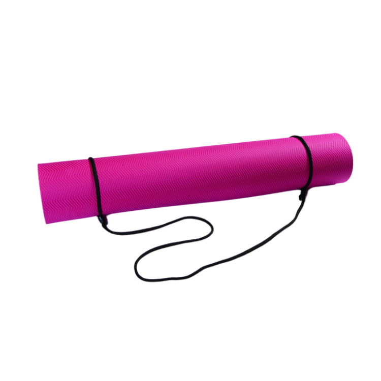 Hot Sale Eco Friendly Custom TPE Yoga Mat For Ladies