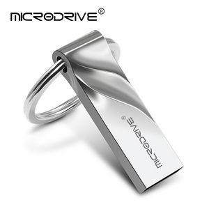 Waterproof metal silver pendrive 2gb 4gb 8gb 16gb 32gb 64b 128gb 1gb memory stick usb flash pen drive