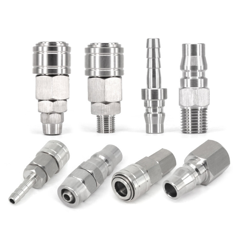 SM SF SH SP Self Locking Hose Coupler Plug Socket Air Compressors Hose One Touch Fittings Coupling Pneumatics Quick Connector