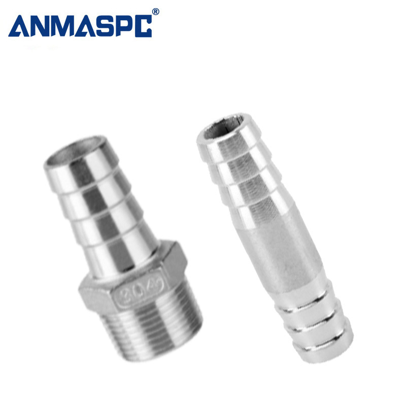 ANMASPC Factory Price  China Wholesale Straight Fitting Pneumatic Fittings pu tube fittings