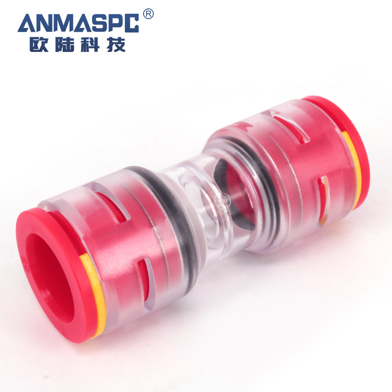 High Quality HDPE Microduct Straight Coupler Micro Duct Connectors