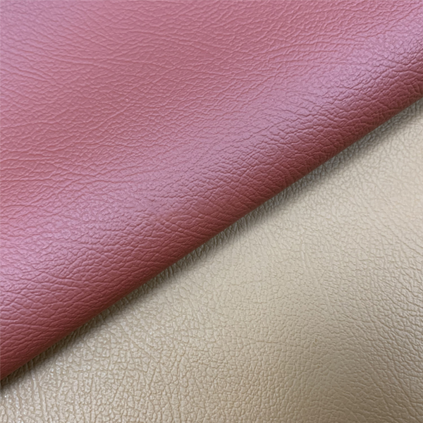 0.6mm nappa fake leather for apron, fake leather for notebook, fireproof pvc leather for furniture